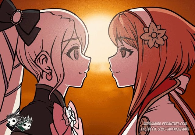 Elisa And Sakuras Gentle Kisses [Fire Emblem]