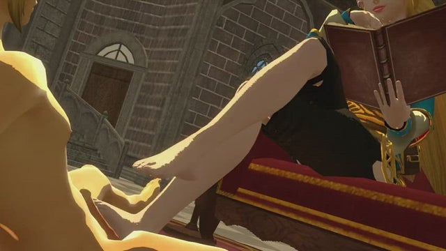 Royal footjob (cyanyu) [The Legend of Zelda]