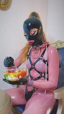 Even rubberdolls need to eat