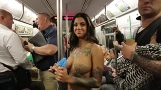 BONNIE ROTTEN unclothed IN NYC FOR INKED
