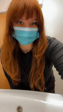 Redheaded Nurse Titty Drop