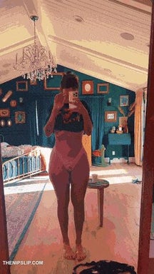 Gabbie Hanna in Lace Panties