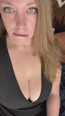 I just want these blue eyes, pink tongue, and massive milf boobies to make you stiff as a board!