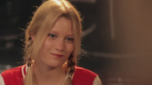 Ashley Hinshaw being a naughty schoolgirl